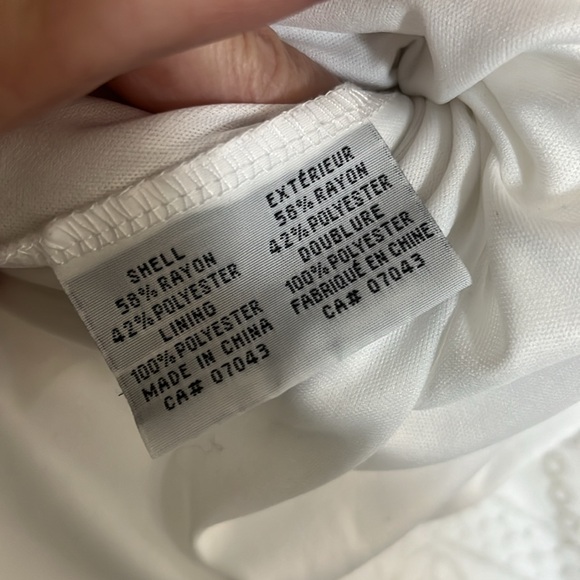 Rebellion white maxi dress size Large - Picture 7 of 7